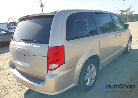2013 Dodge Grand Caravan Se из США, поврежденный, VIN 2C4RDGBG9DR600686
